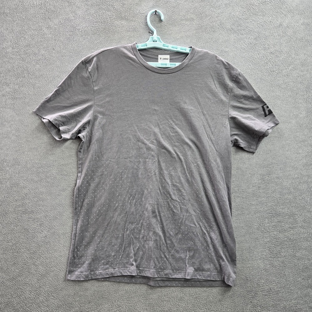 Fox Men Shirt XL Gray Logo Short Sleeve